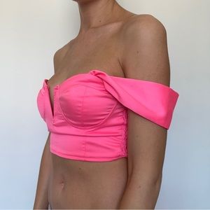 Superdown Pink Crop